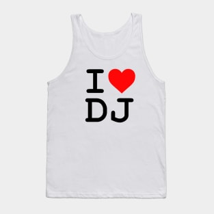 I love DJ LeMahieu Design Tank Top